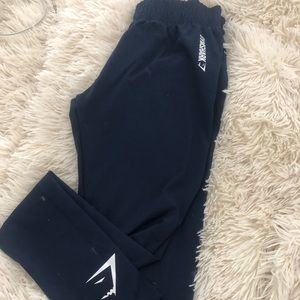Gymshark mid rise navy legging